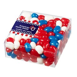 Symbolic Snack Box w/ Patriotic Jelly Belly Jelly Beans