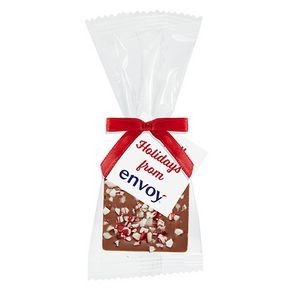 Bite Size Belgian Chocolate Square Gift Bag - Crushed Peppermint