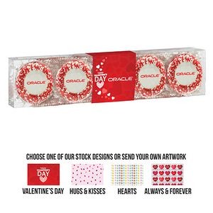 Charming Chocolate Covered Oreo Gift Box - Custom Oreos (5 pack)