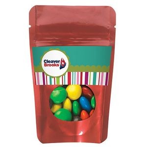 Resealable Window Pouch w/ M&M's