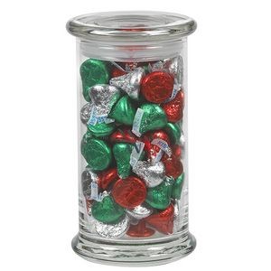 Status Glass Jar - Hershey's Holiday Kisses (20.5 Oz.)