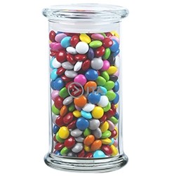Status Glass Jar - Chocolate Buttons (20.5 Oz.)