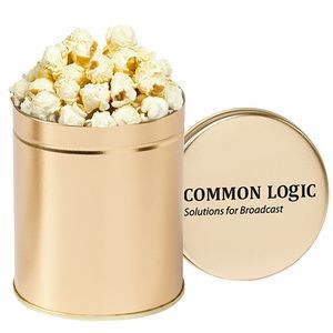 Gourmet Popcorn Tin (Quart) - White Cheddar Popcorn
