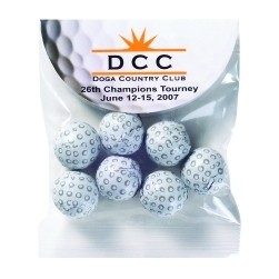 18th Hole Header Bag w/ Chocolate Golf Balls