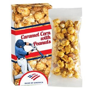 Game Day Caramel Corn & Peanuts in Custom Box