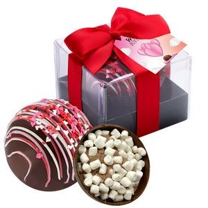 Hot Chocolate Bomb Gift Box w/ Hang Tag -Deluxe Flavor - Classic Dark