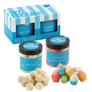 Candy Jar Set (2 Pack) - Yay, For Cake!