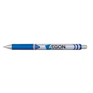 Pentel EnerGel® RTX Gel Ink Pen - Silver Tone/Blue w/Black Ink