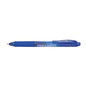 Pentel Energel-X Translucent Barrel Retractable Gel Ink Pen - Blue w/Black Ink
