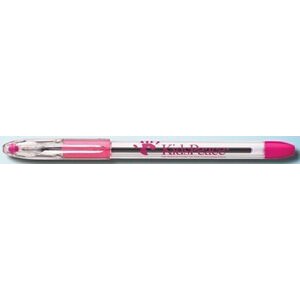 R.S.V.P. Capped Ballpoint Pen - Pink Trim/Black Ink