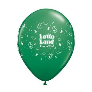 11" AdWrap Standard Color Latex Balloon