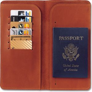 Airline Ticket Case w/ Passport Pocket