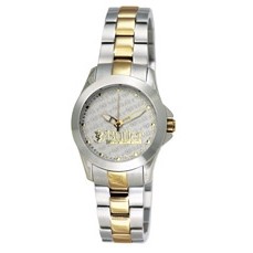 Intrigue Medallion Watch w/ Two Tone Stainless Steel
