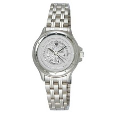 Encore Medallion Silver Stainless Steel Watch