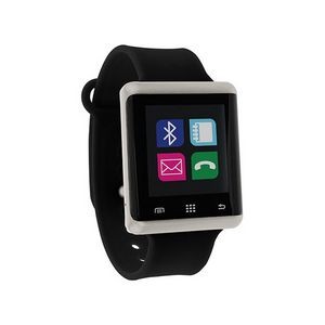 45mm Air Smart Watch - (Silver with Black Silicone)