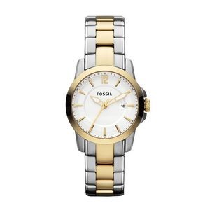 Classic Casual Two Tone Ladies Watch
