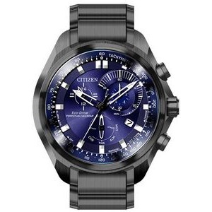 Citizen Men's Sport Luxury Eco-Drive Stainless Steel Bracelet Watch