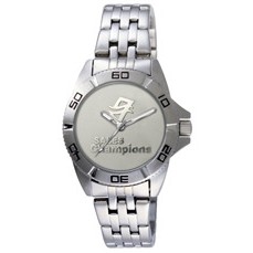 Ladies Remington Medallion Stainless Steel Watch w/ Stainless Steel Bracelet