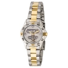 Abelle Promotional Time Contender Medallion Lady's 2 Tone Watch