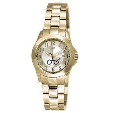 Intrigue Gold Tone Stainless Steel
