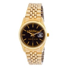 ABelle Promotional Time Saturn Men's Gold Watch