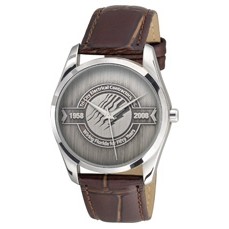 Lady's Berkeley Medallion Watch with Leather Strap