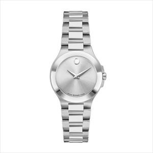 Ladies' Movado® Museum® Silver Watch w/Stainless Steel Bracelet