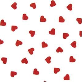 Contemporary Hearts Stock Tissue Paper (20" x 30")