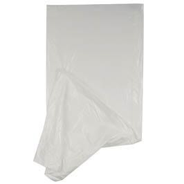 White Plastic Garment Cover (21" x 3" x 54")