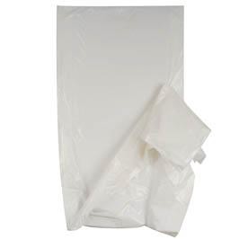 White Plastic Garment Cover (21" x 3" x 72")