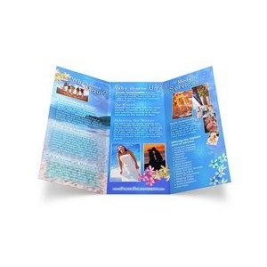 Tri-Fold Brochure, 3.5" x 8.5" Finished Size