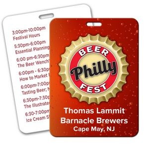 Full Color Event Badge (4" x 3")