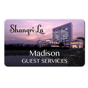 Personalized Full Color Name Badge (2.75" x 1.625")