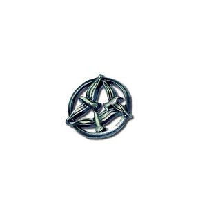 1/2" Misty Finish Lapel Pins - Imported
