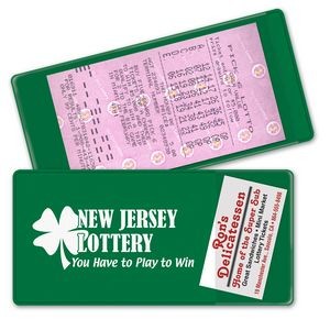 Lottery Ticket Coupon Holder (8 7/8"x4 3/8")