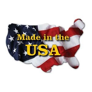 Full Color Stock US States Shaped Magnetic Note-Holder