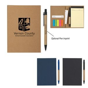 Meeting Mate Notebook With Pen And Sticky Flags