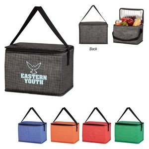 Crosshatch Non-woven Lunch Bag