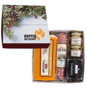 Deluxe Charcuterie Gourmet Meat & Cheese Set Chairman Gift Box