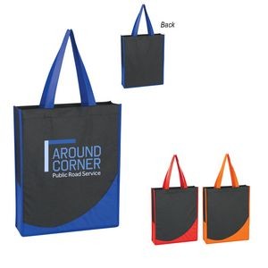 Non-woven Tote Bag With Accent Trim