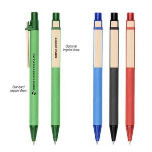 Eco-inspired Pen With Color Barrel