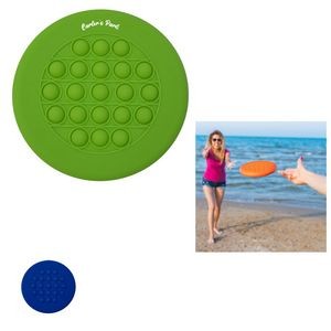 Push Pop Stress Reliever Flying Disc
