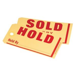 Hold / Sold Jumbo Tag