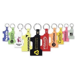 Number 1 Tag Keychain