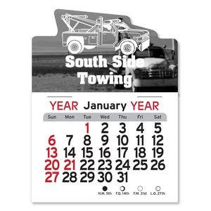 Tow Truck Peel-N-Stick Calendar