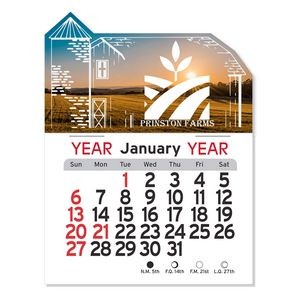 Barn Peel-N-Stick Calendar