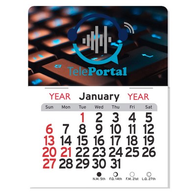Rectangle Peel-N-Stick® Calendar
