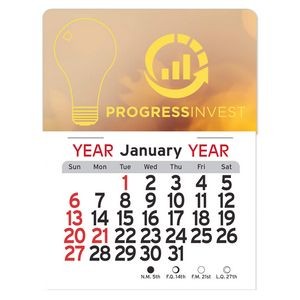 Light Bulb Peel-N-Stick Calendar