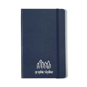Moleskine Hard Cover Ruled Large Notebook - Navy Blue