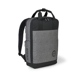 Logan Laptop Backpack - Granite Heather Grey